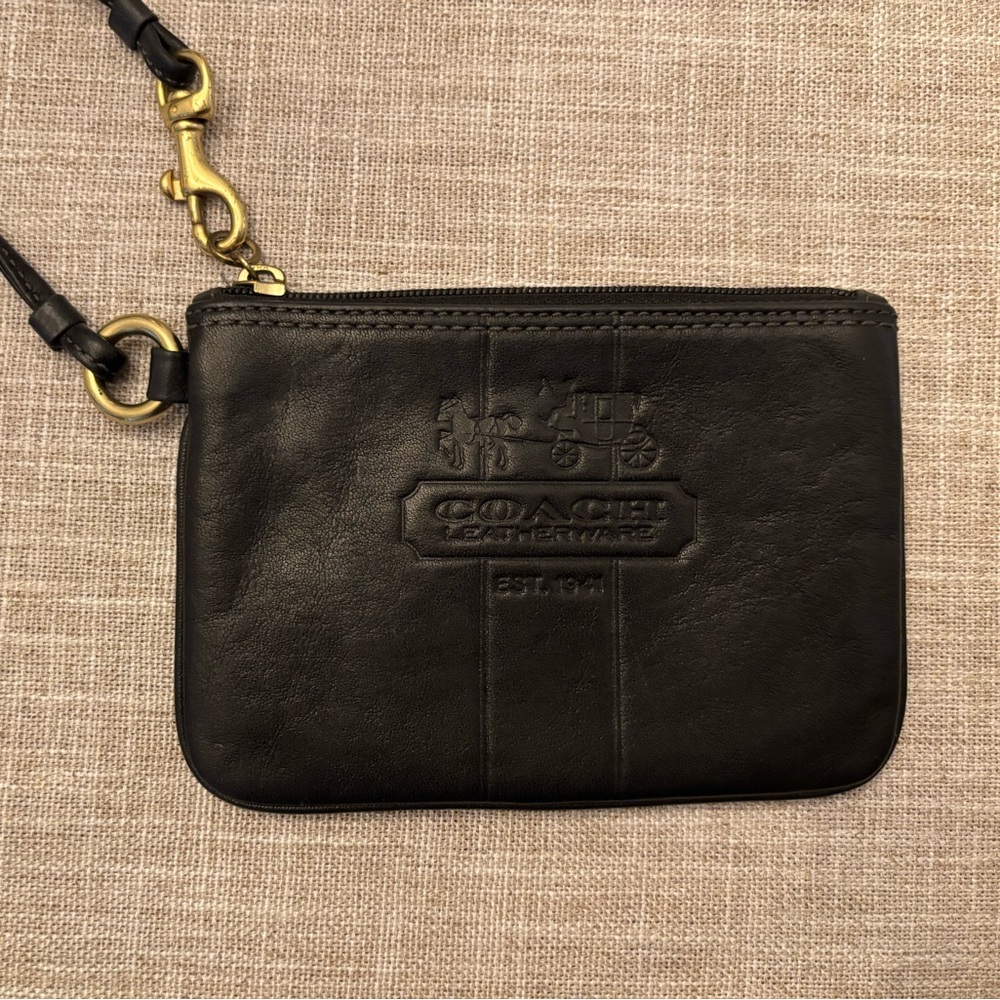 Coach wristlet.